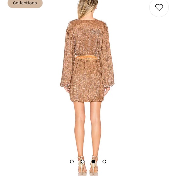 Gabrielle Robe Dress in Bronze
retrofete - Picture 4 of 8